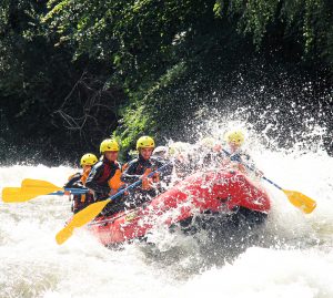 Rafting rio Garona